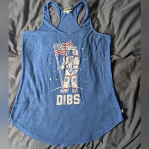 Tipsy elves “DIBS” Fourth of July racer back tank